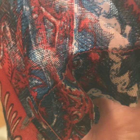 “MANGO CASUAL” Sheer BoHo Ladies Pants . - Picture 6 of 10